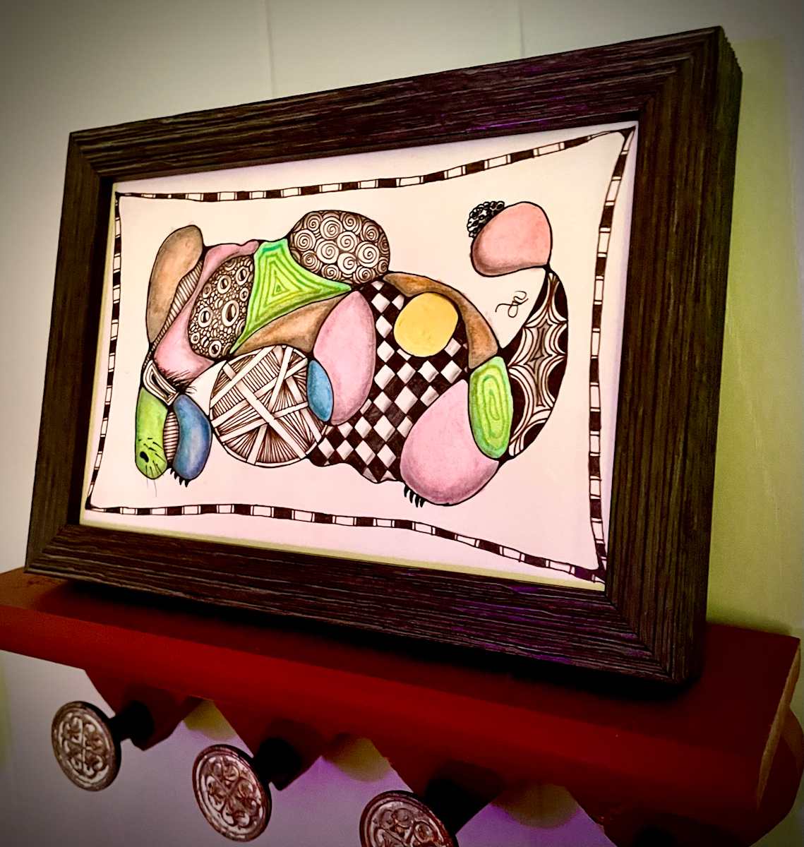 Yippee! Fantasy Animal by Donna Norton  Image: Neurographic
Yippee! Fantasy Animal