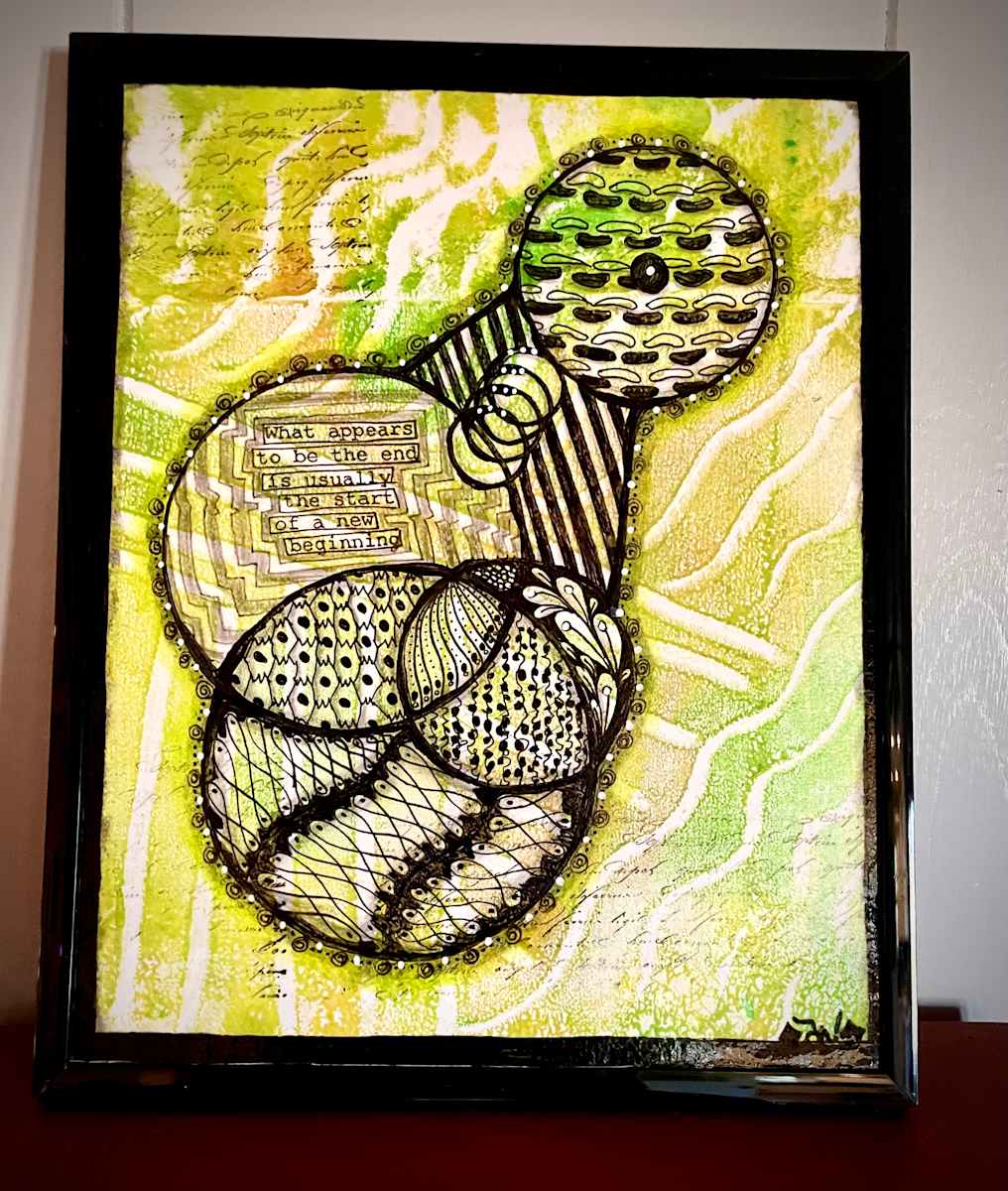 New Beginnings by Donna Norton  Image: What appears to be the end is usually the start of a new beginning. 