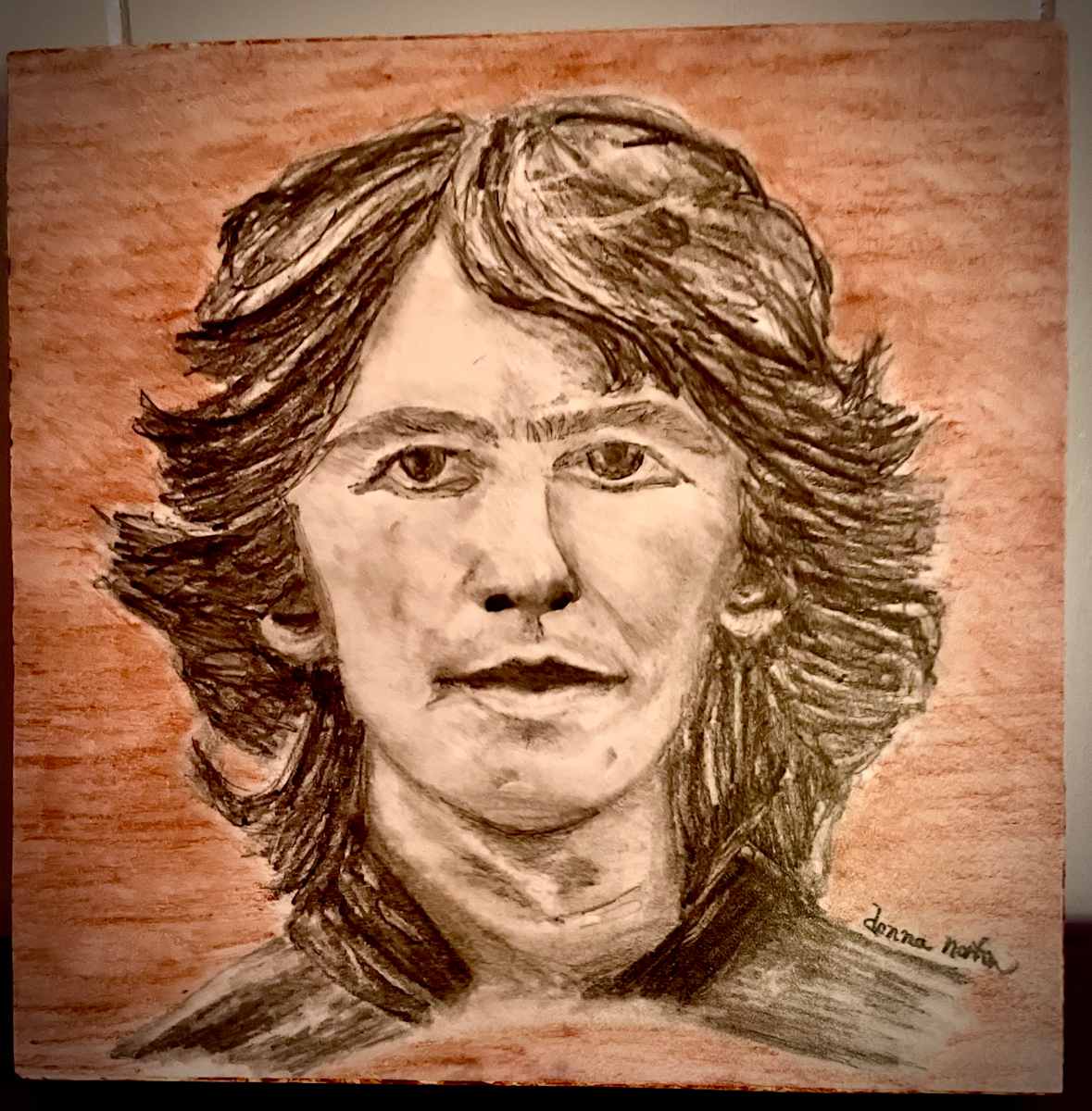 George by Donna Norton  Image: George Harrison/Graphite