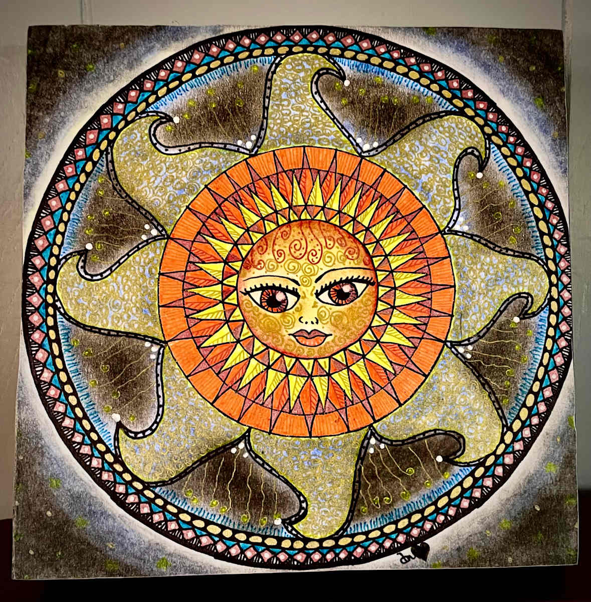 Hey Sunshine by Donna Norton  Image: Hey Sunshine…look at that awesome neon effect!