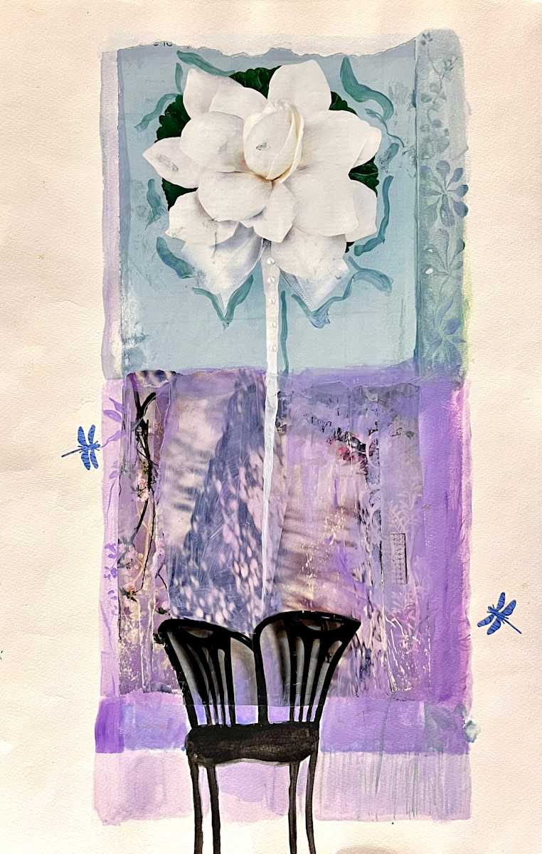 “A PLACE FOR TWO” study circa 2010 by ROSALIND NZINGA VAUGHN-NICHOL, Image 2.