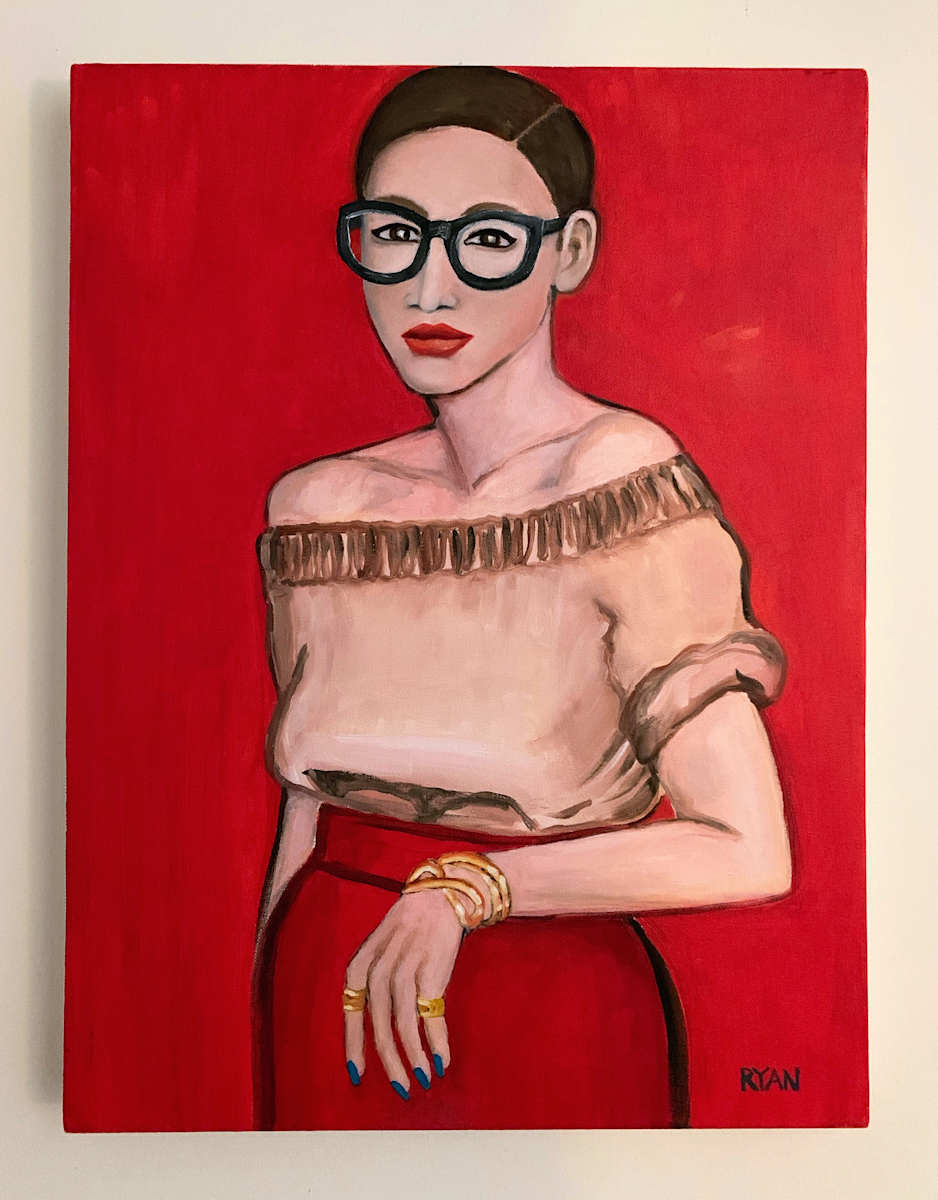 Lady in Red (Jenna) by Rachael Ryan  Image: Lady in Red - November 2016