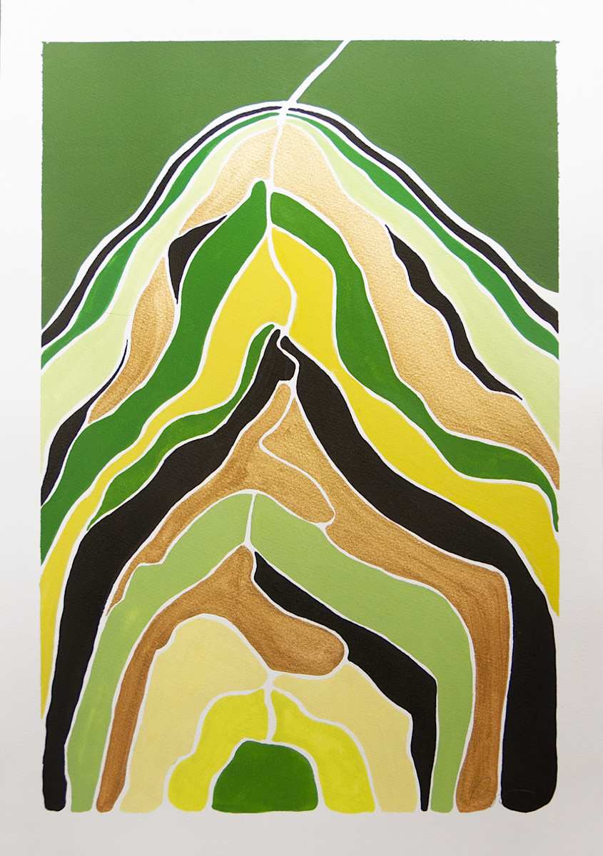 Balinese Rice Fields No.1 by Rachael Ryan 