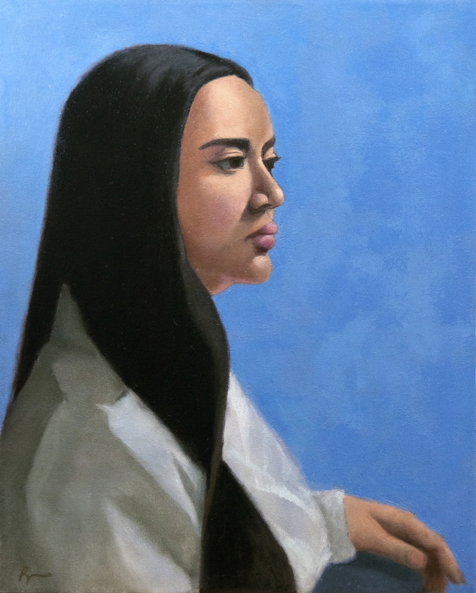 Aliza by Rachael Ryan  Image: 20 x 16" Oil on Canvas - 2022