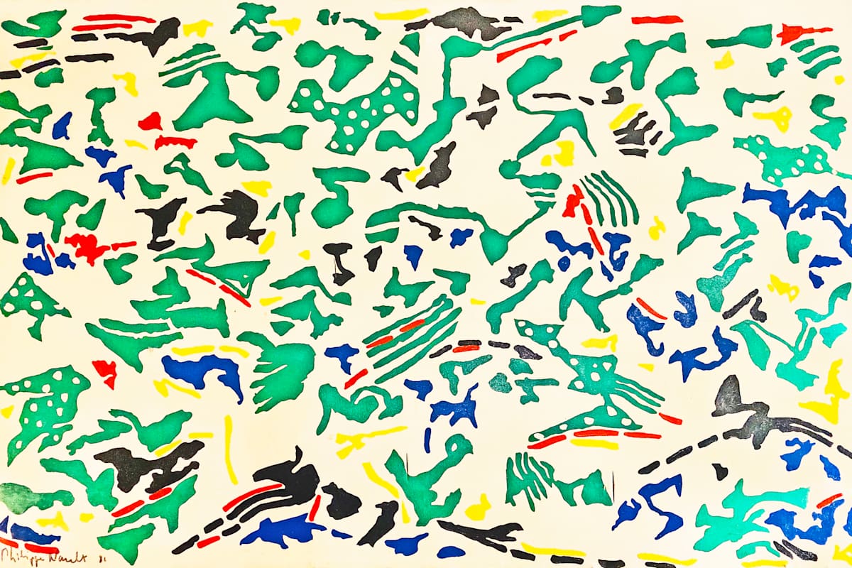 Untitled I, 1986 by Philippe Nault 