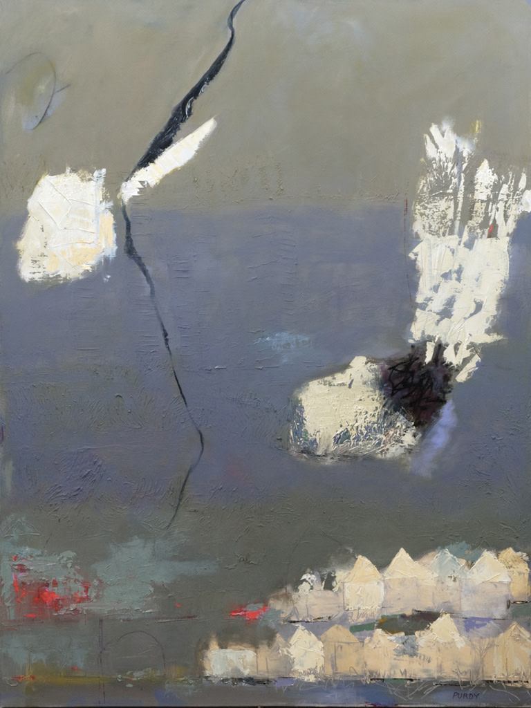 Purple Green #1 by Lisa Purdy 