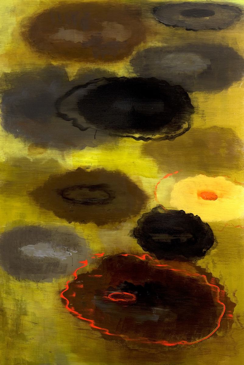 Untitled Gold & Brown by Joseph Stabilito 