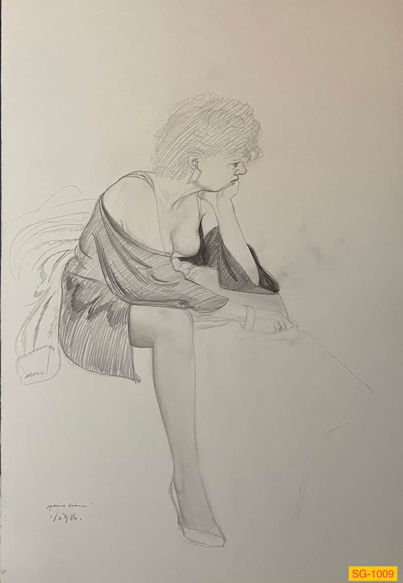 Untitled (female model) by Spence Guerin 