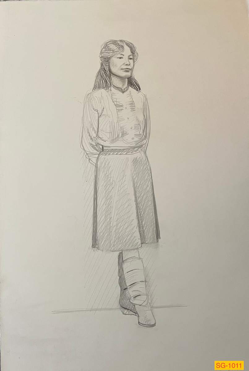 Mai (Female figure model) by Spence Guerin 