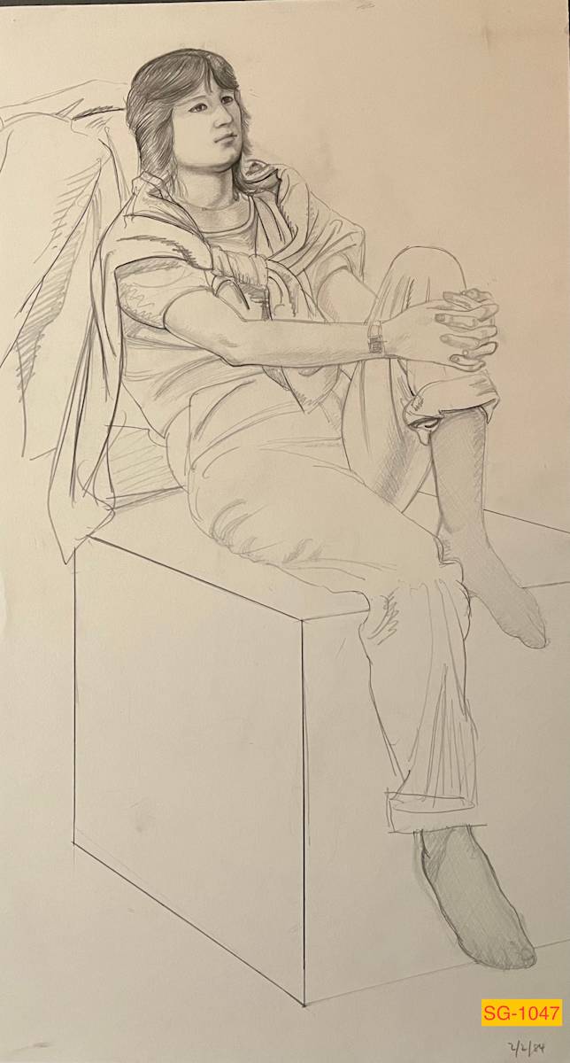 Untitled (female model) by Spence Guerin 