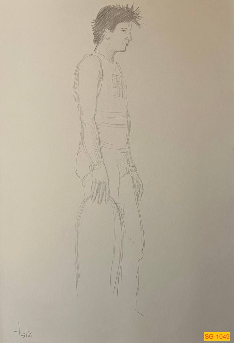 Untitled (male model) by Spence Guerin 