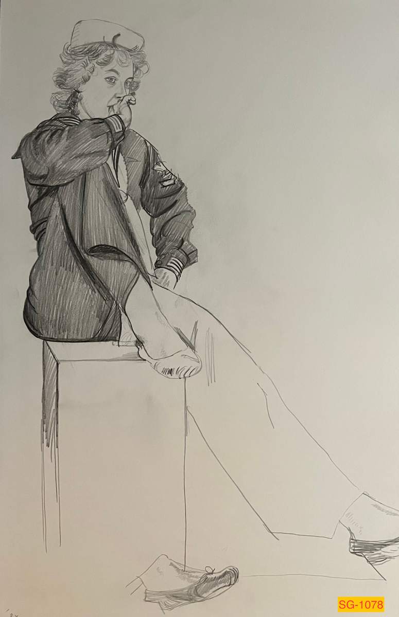 Untitled (female model) by Spence Guerin 