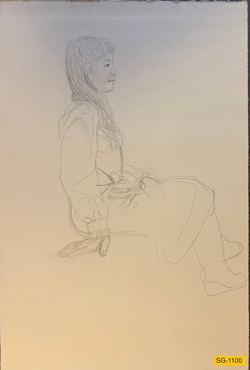 Mai, Seated. by Spence Guerin, Image 1.