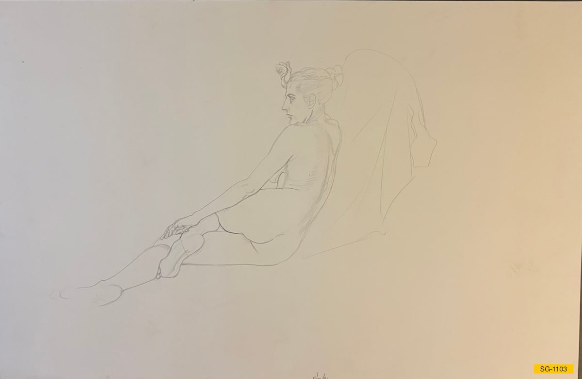Untitled (female nude) by Spence Guerin 