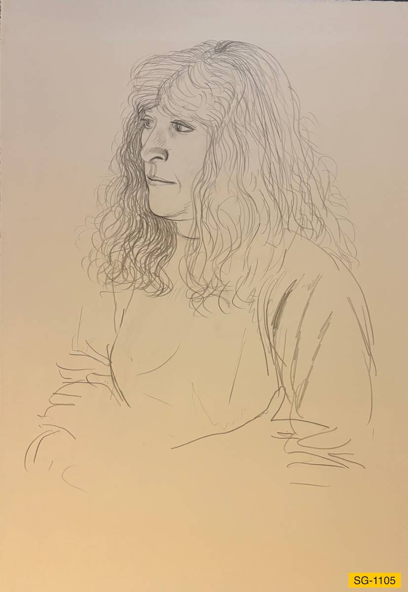 Untitled (female model portrait) by Spence Guerin 