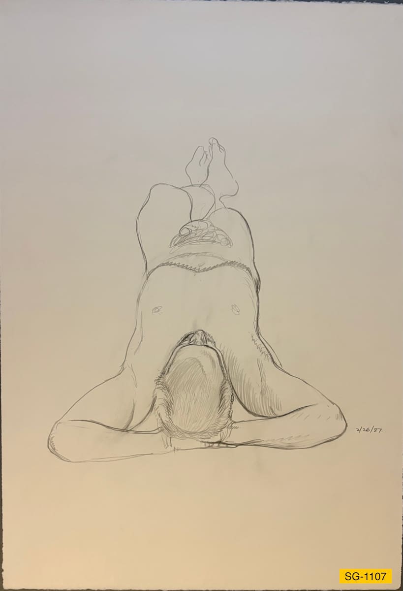 Untitled (male nude model) by Spence Guerin 