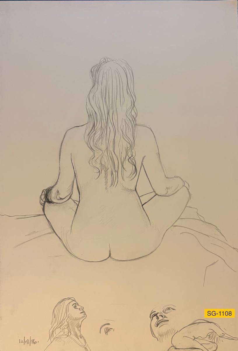Untitled (female nude model) by Spence Guerin 