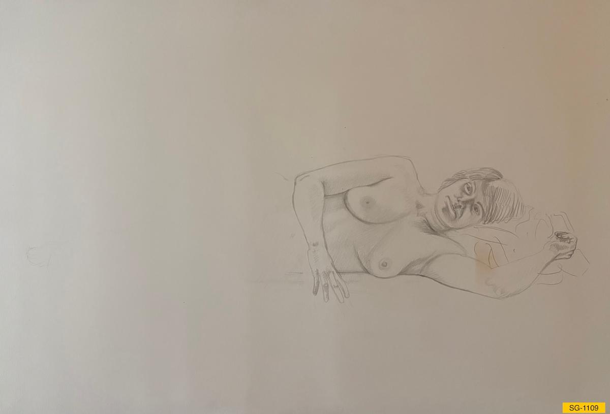 Untitled (female nude) by Spence Guerin 