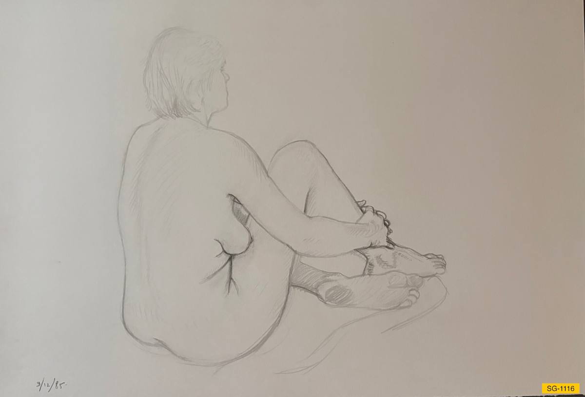 Untitled (female nude) by Spence Guerin 