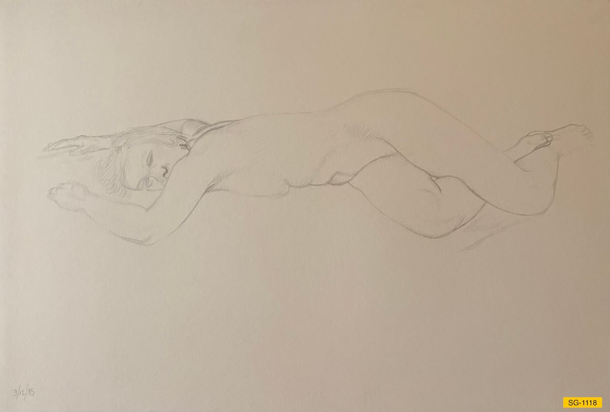 Untitled (female nude) by Spence Guerin 