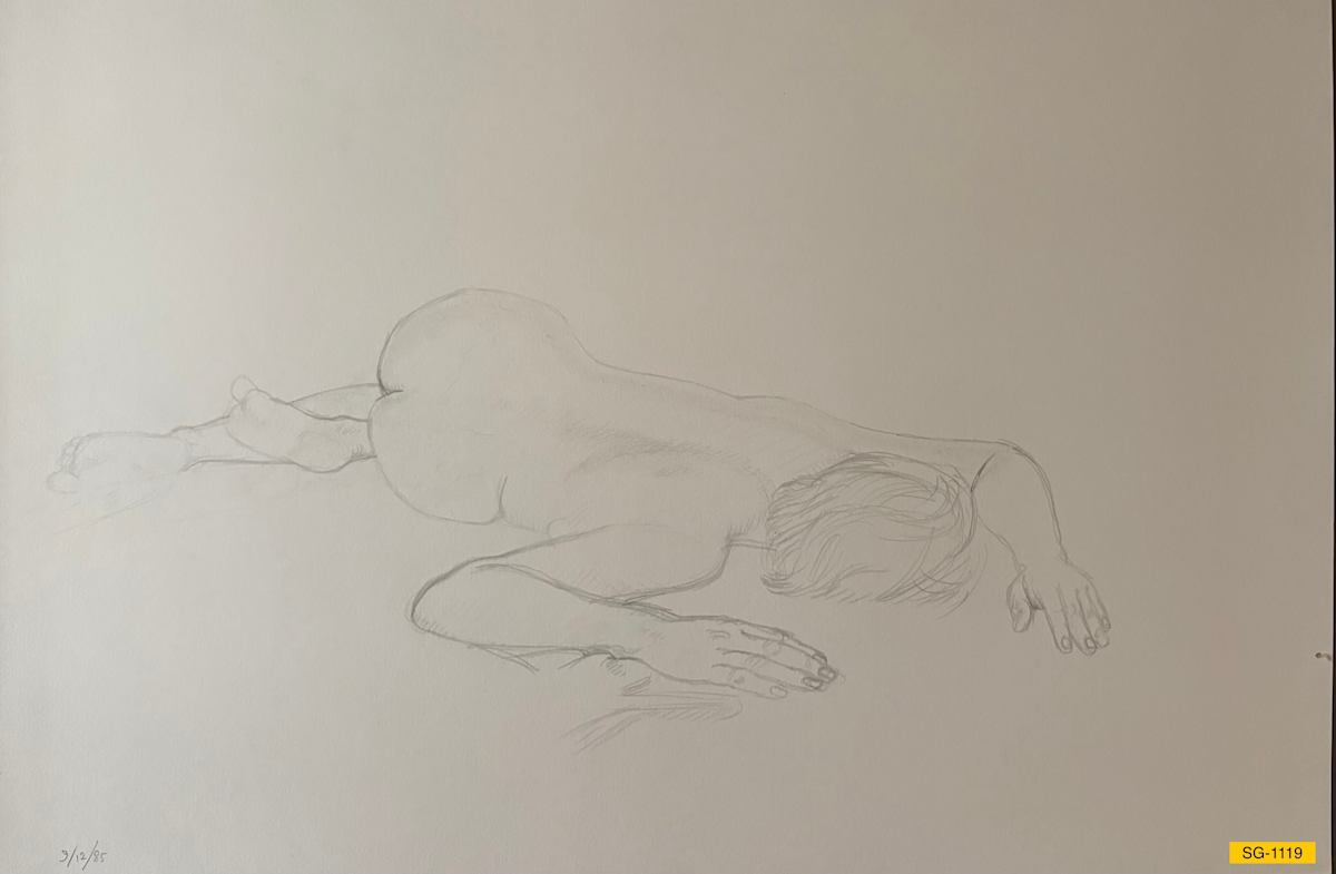 Untitled (female nude) by Spence Guerin 