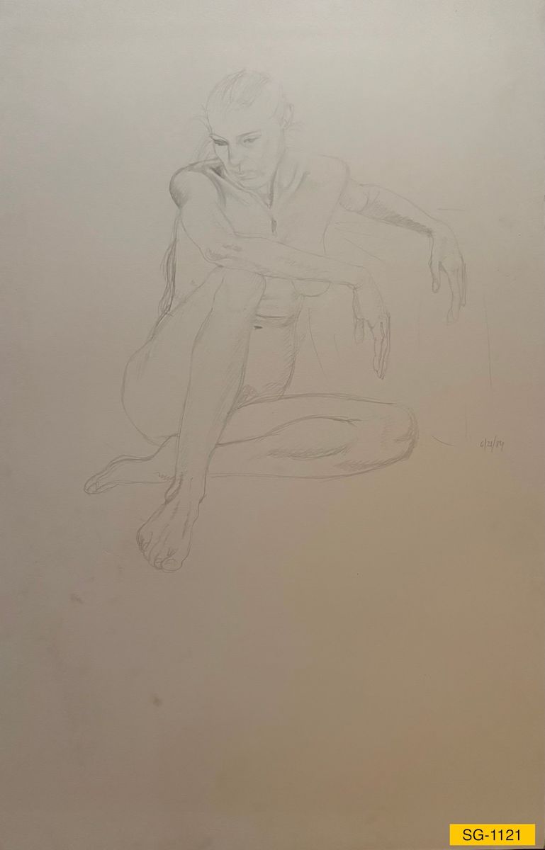 Untitled (female nude) by Spence Guerin 
