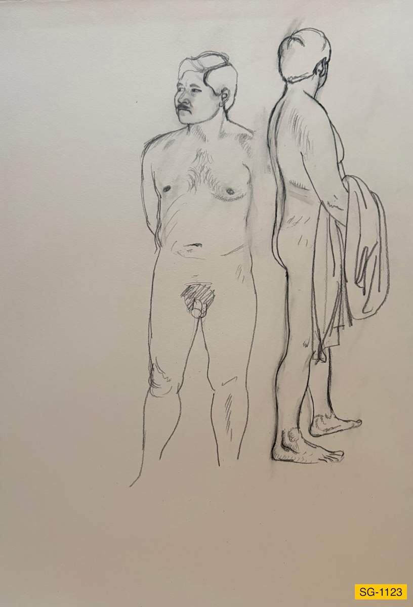 Untitled (male nude) by Spence Guerin 
