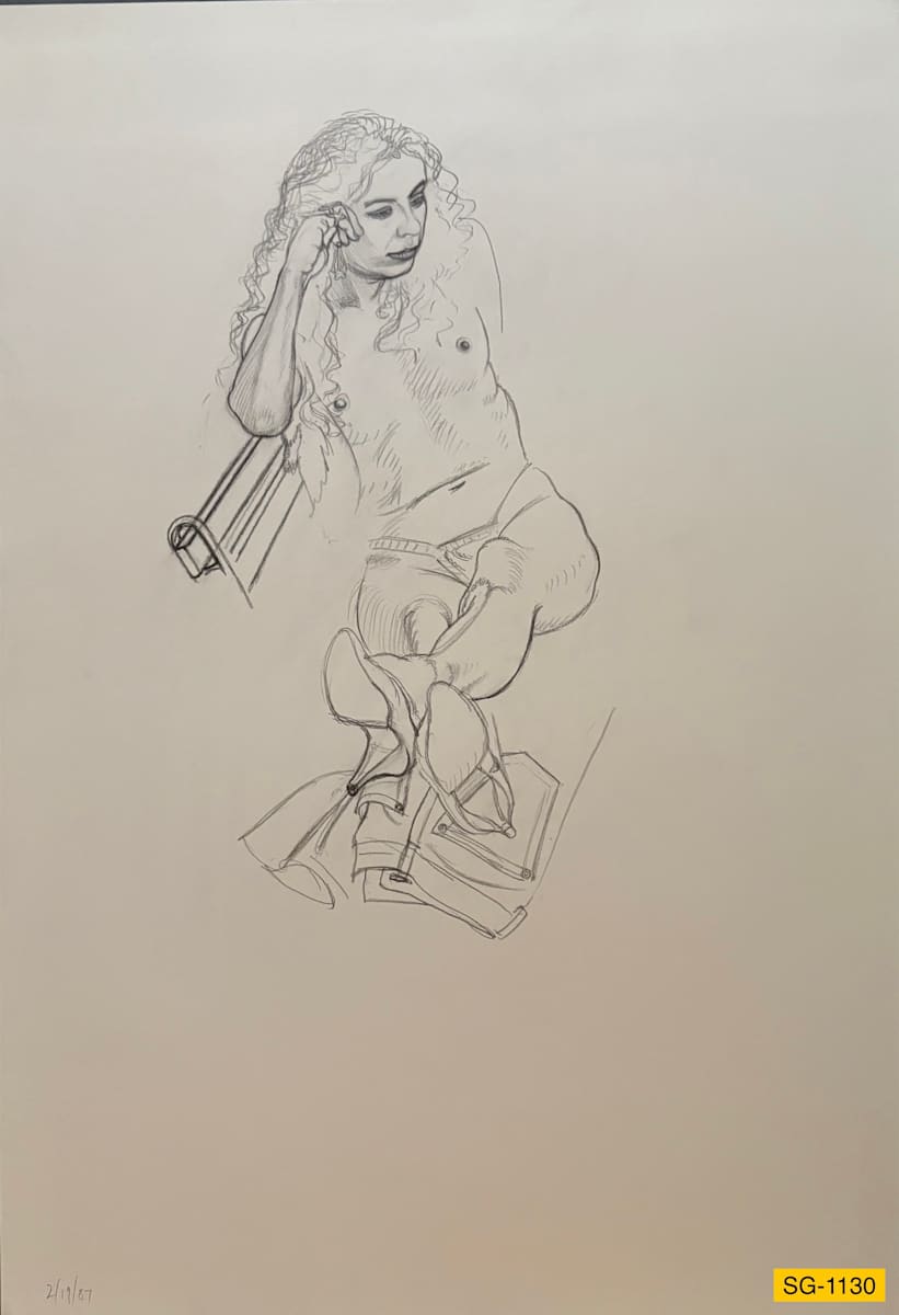 Untitled (female nude) by Spence Guerin 