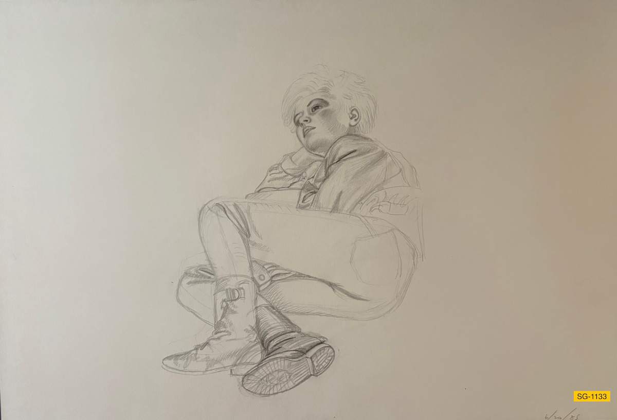 Untitled (female model) by Spence Guerin 