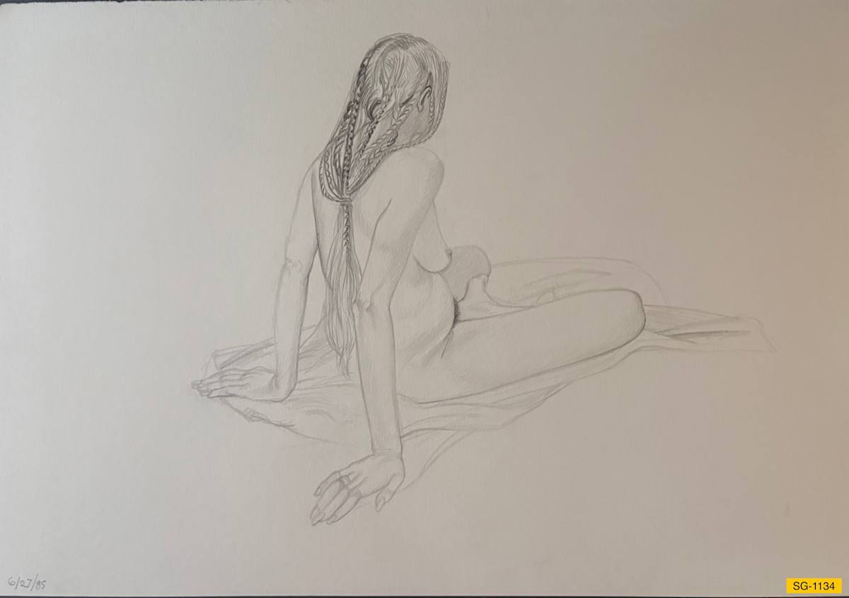 Untitled (female nude) by Spence Guerin 