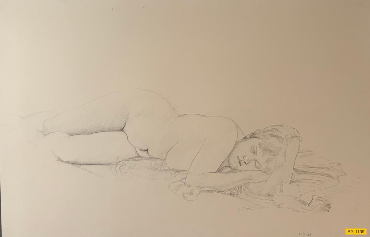 Untitled (female nude) by Spence Guerin 