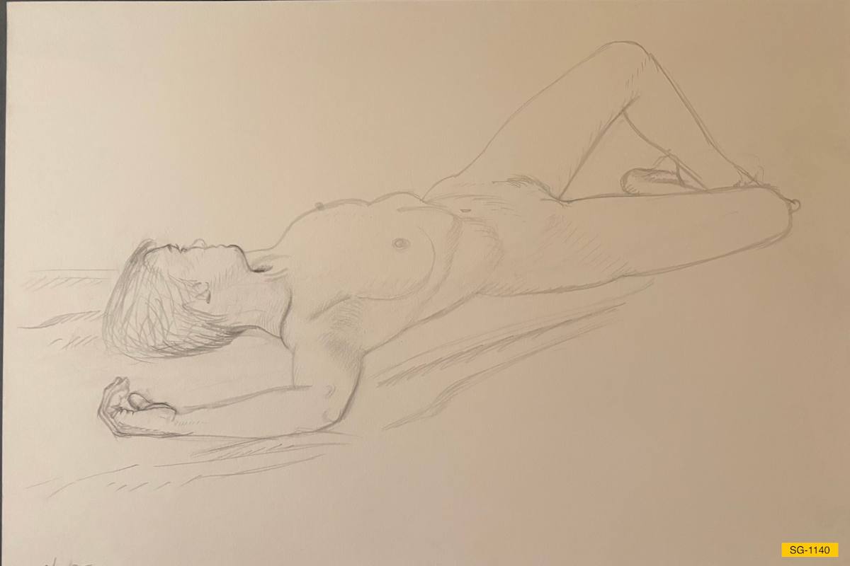 Untitled (female nude) by Spence Guerin 