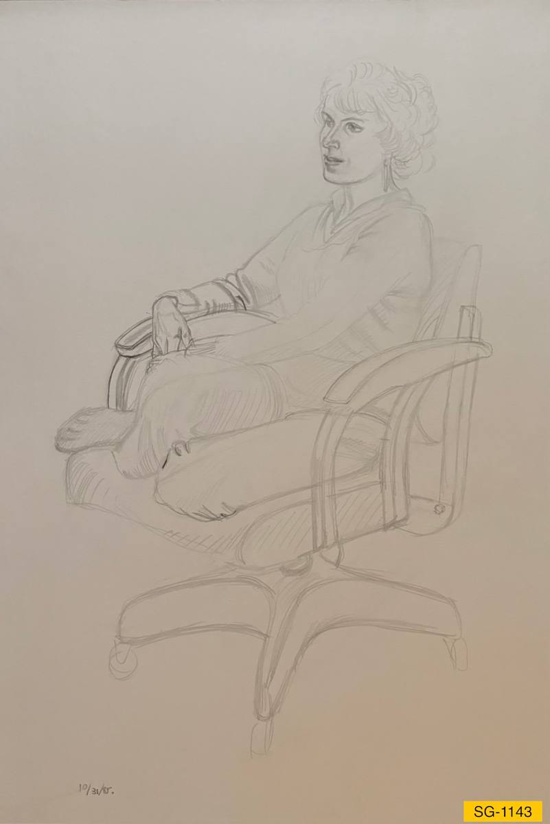 Untitled (female model) by Spence Guerin 