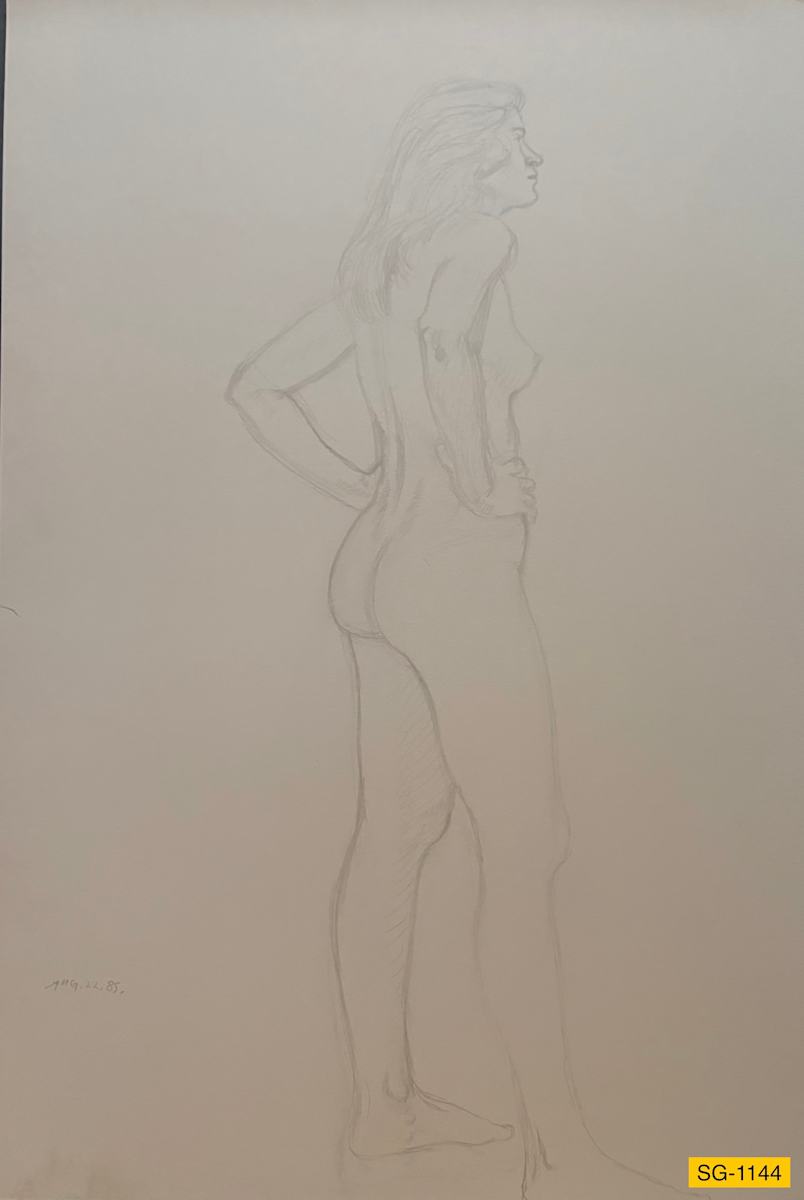 Untitled (female nude) by Spence Guerin 