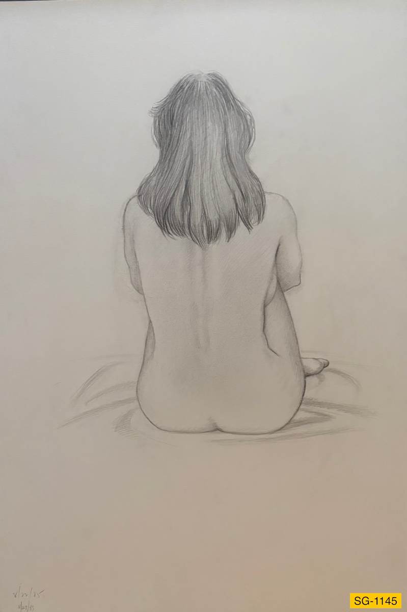 Untitled (female nude) by Spence Guerin 