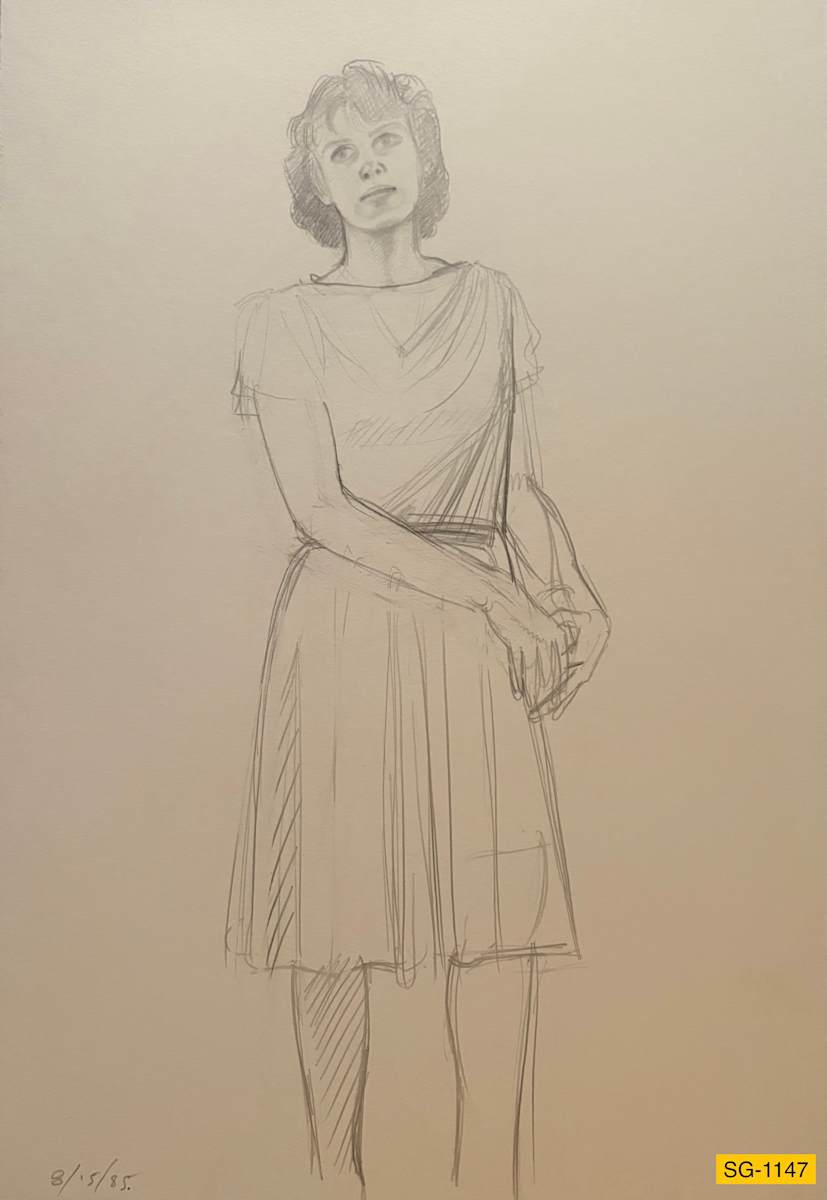 Untitled (female model) by Spence Guerin 