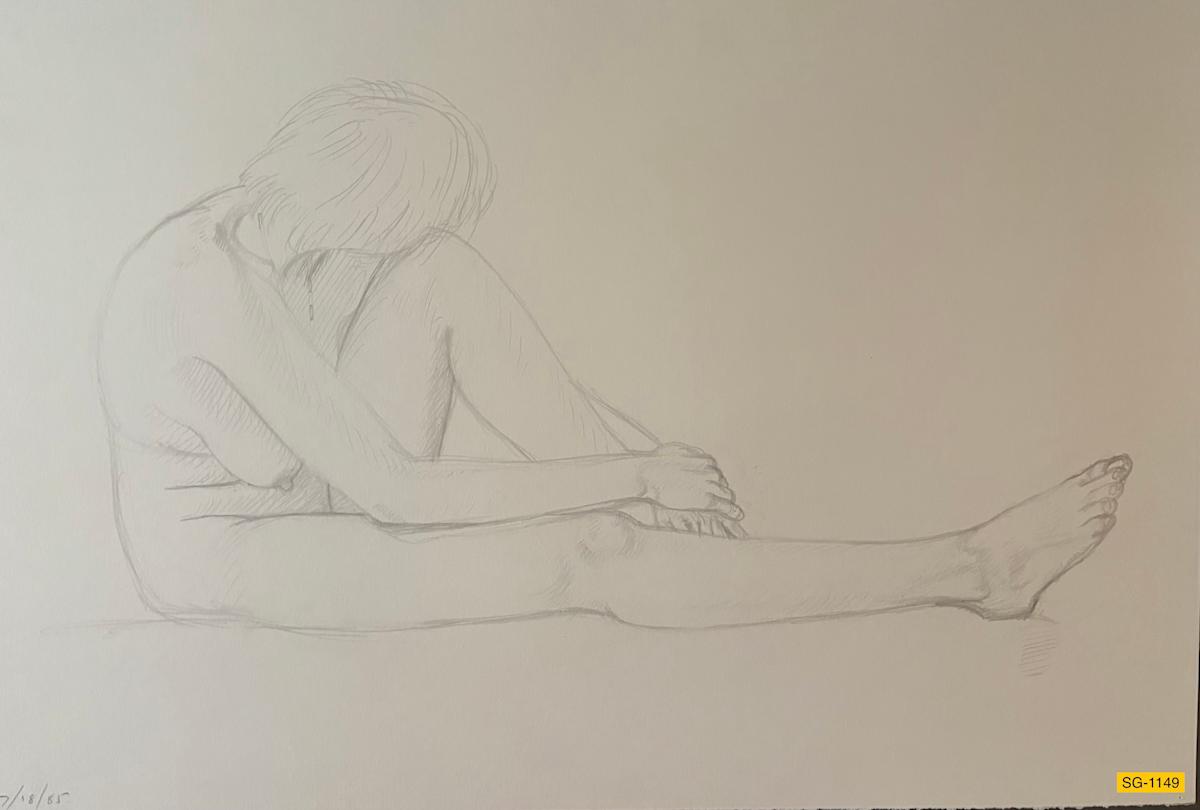 Untitled (female nude model) by Spence Guerin 