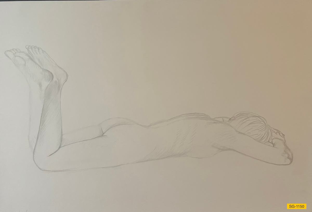Untitled (female nude) by Spence Guerin 