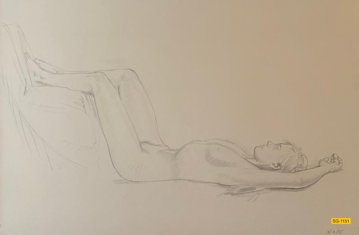 Untitled (female nude) by Spence Guerin 