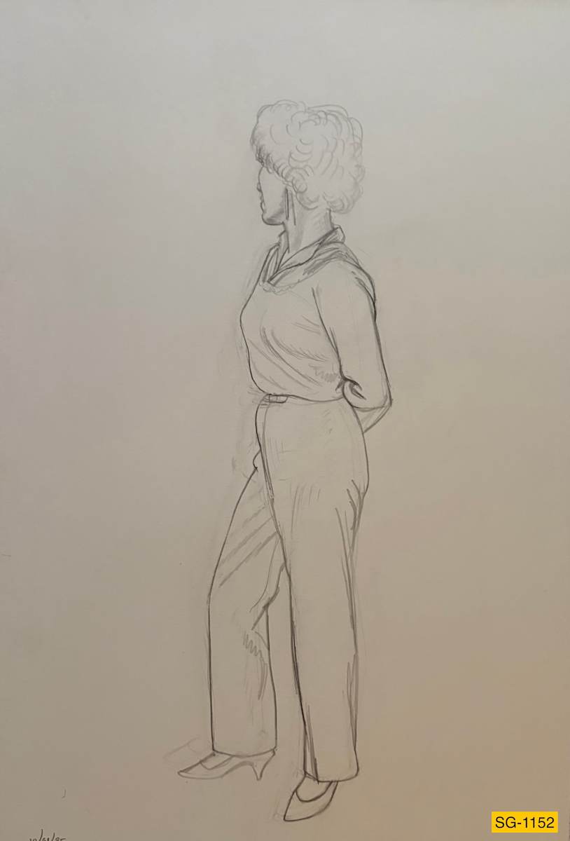 Untitled (female model) by Spence Guerin 