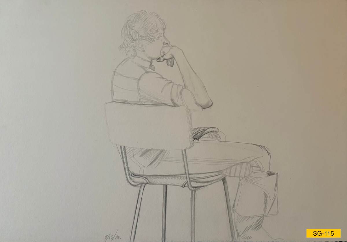 Untitled (female model) by Spence Guerin 