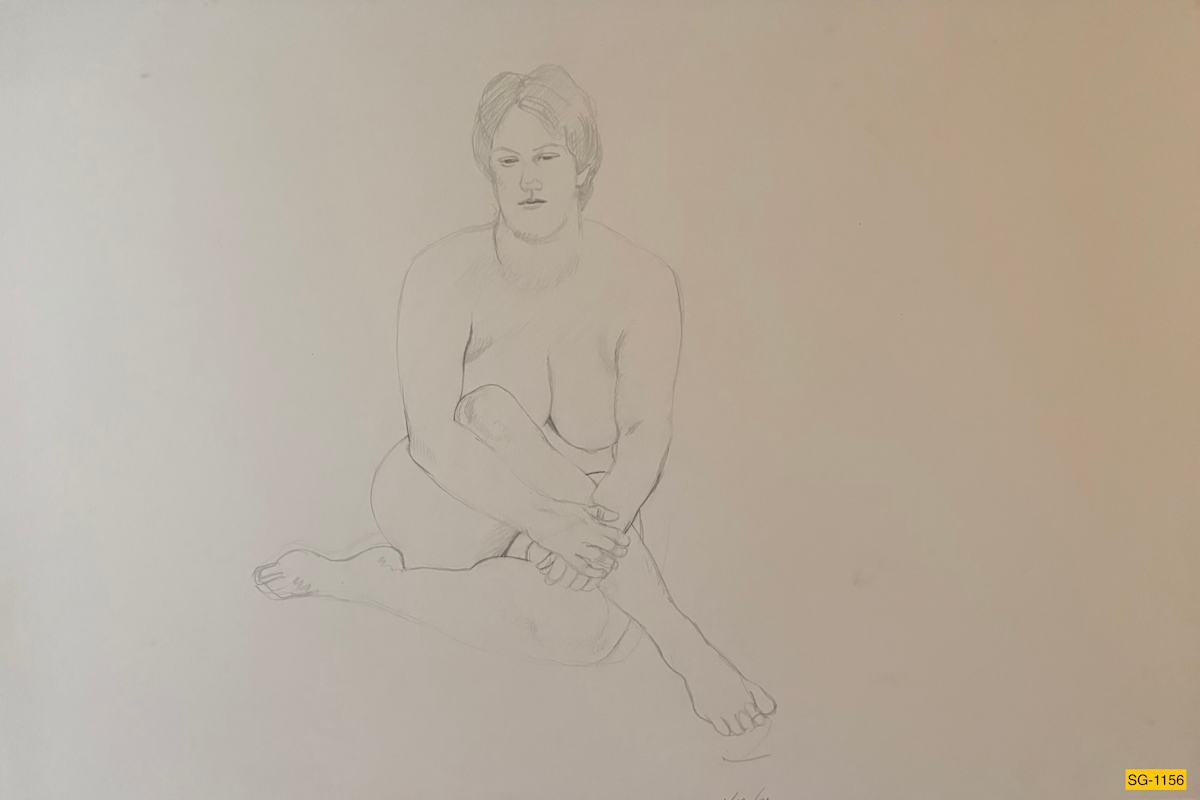 Untitled (female nude) by Spence Guerin 
