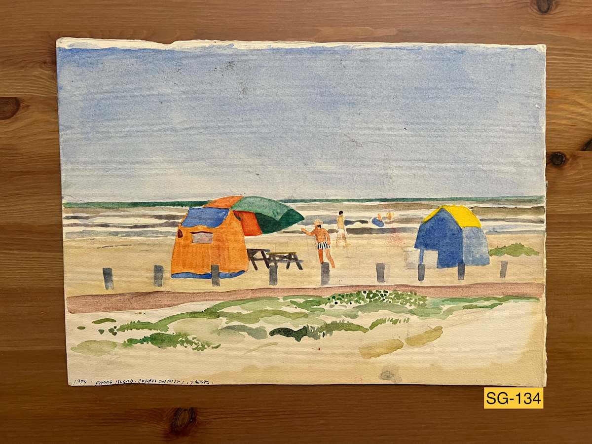 Padre Island, Corpus Christi, Texas by Spence Guerin 