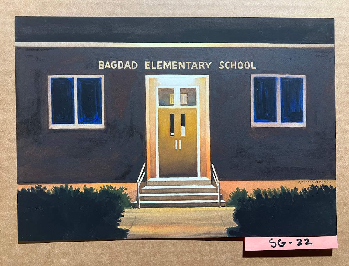 Bagdad Elementary School, Bagdad, Northwest Florida by Spence Guerin 