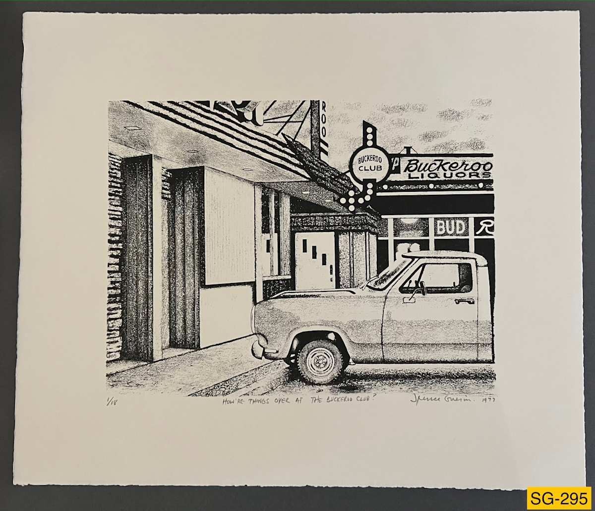 How're Things Over at the Buckaroo Club by Spence Guerin 