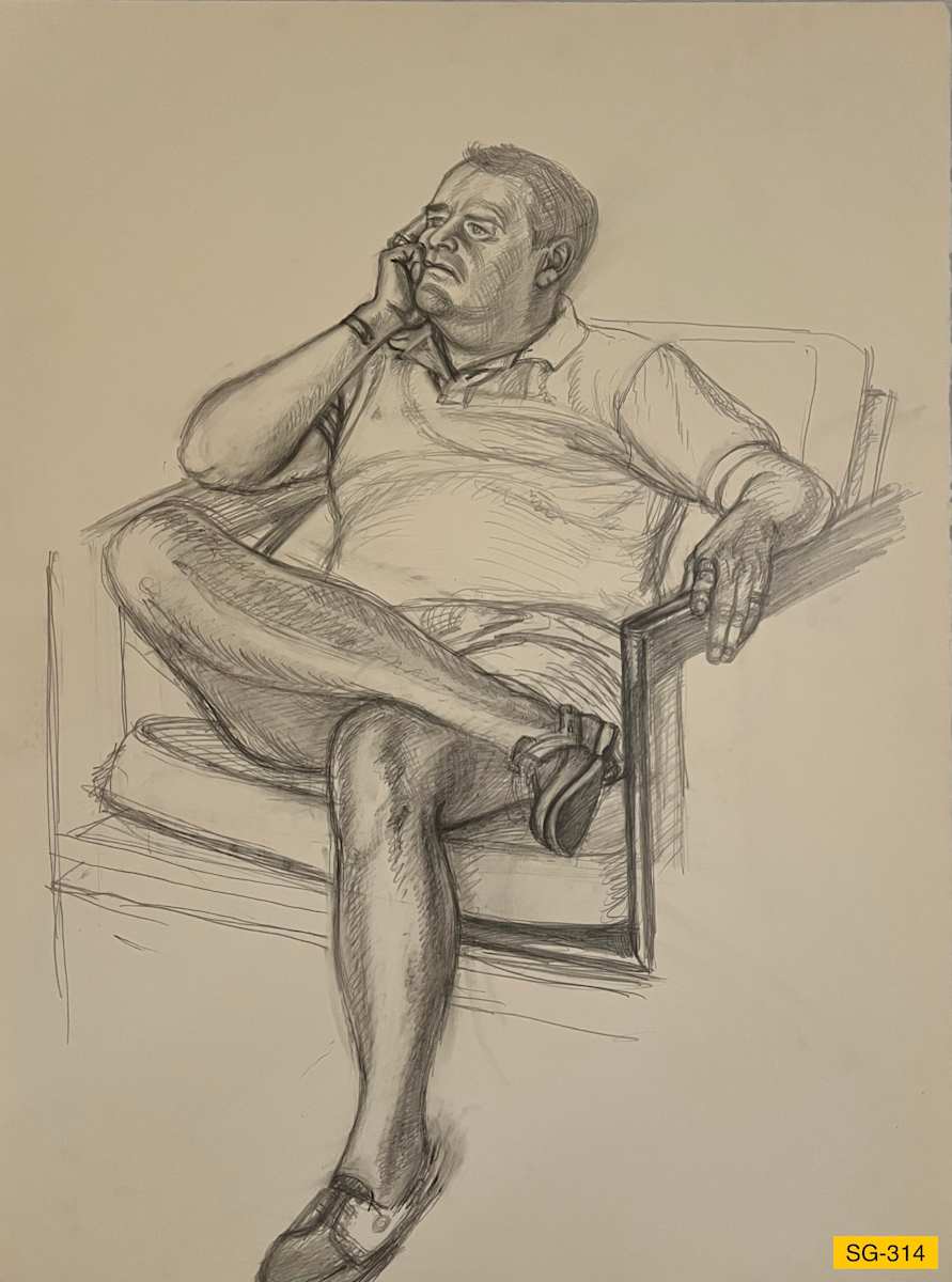 Untitled (male model) by Spence Guerin 