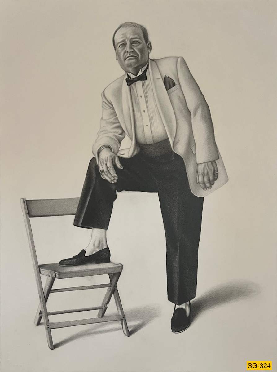 Tom Sawyer in White Dinner Jacket by Spence Guerin, Image 1.