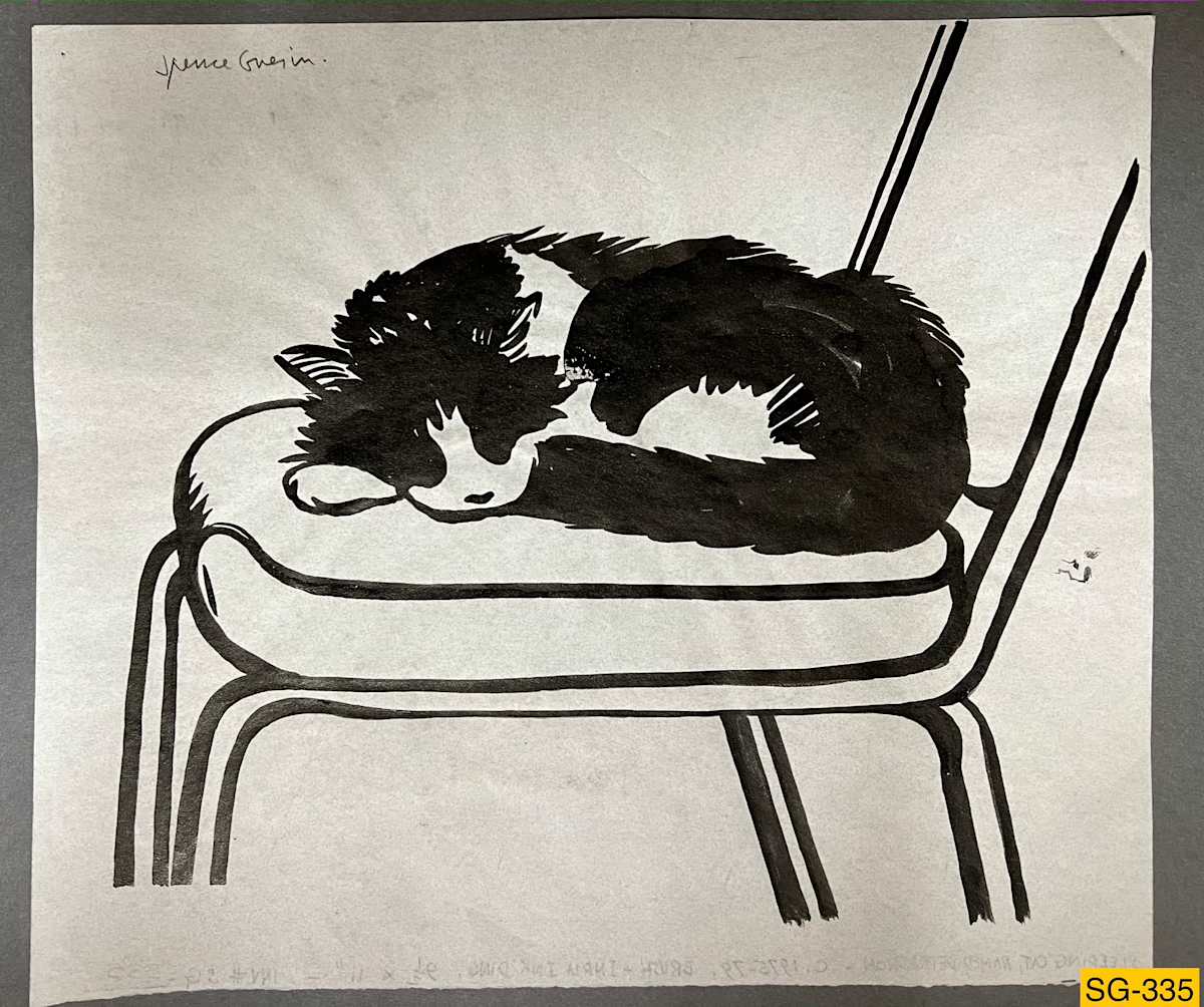 Sleeping Cat, Named Depression by Spence Guerin 