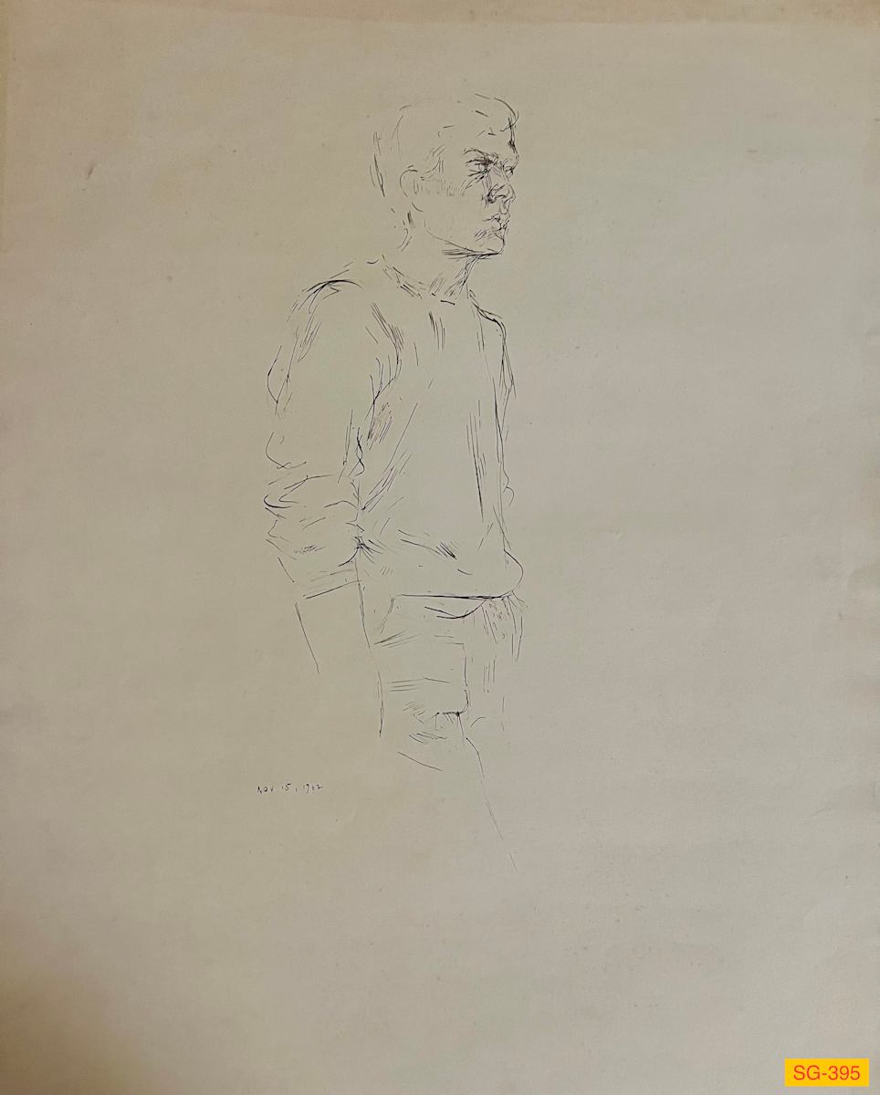 A Fellow FSU Art Student by Spence Guerin 