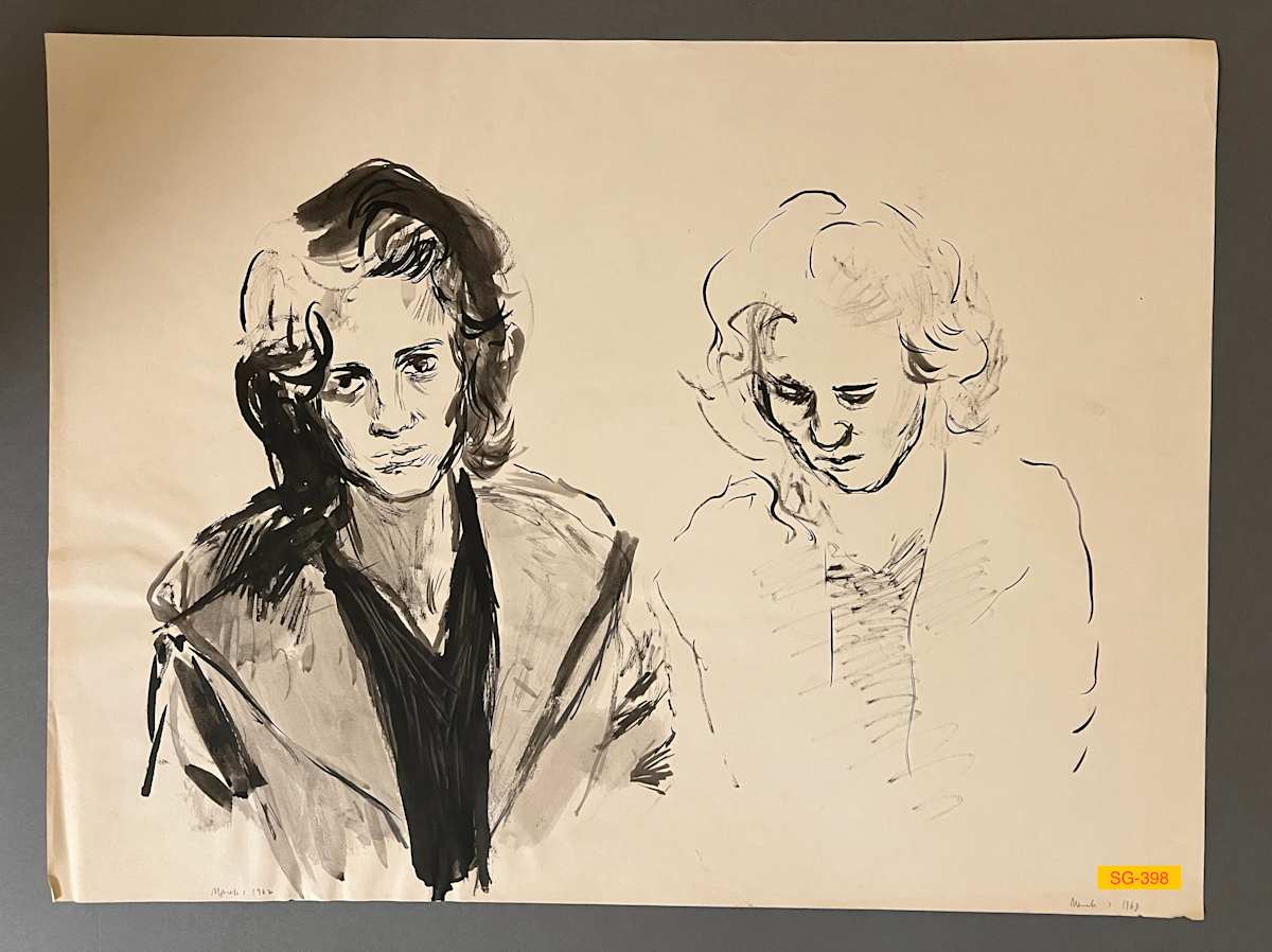 Patricia by Spence Guerin  Image: Drawings of Patricia at FSU.